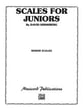 Scales for Juniors-Minor piano sheet music cover